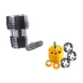 thumbnail image 3 of Almencla PVC Pipe Threader Kit Internal Thread Cutter for Electric Drill Home Outdoor B, 3 of 7