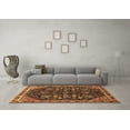 thumbnail image 3 of Ahgly Company Indoor Rectangle Persian Brown Traditional Area Rugs, 7' x 10', 3 of 4