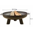 thumbnail image 4 of Esschert Design FF241 Steel Fire Bowl, 60 CM, 4 of 4