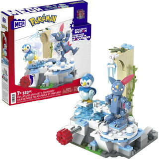 Mega Construx Pokemon Luxio Construction Set with Character Figures,  Building Toys for Kids (67 Pieces)