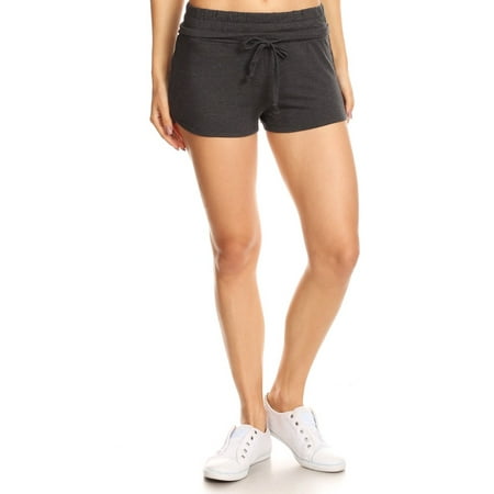 Basic Knit Short - Women's solid knit shorts