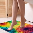thumbnail image 4 of Tie Dye Non-Slip Polyester Kitchen Mat Indoor Rug Area Rugs Machine Washable Indoor Mat, 4 of 6