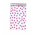 thumbnail image 2 of Enveloppes Auto-Scellantes 6 Pouces x 9 Pouces Série Designer - Poly Plat (100, Pois Roses), 2 of 4