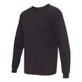 thumbnail image 2 of 5060 Bayside Men's Long-Sleeve Cotton Tee Crew Neck T Shirt, 2 of 2