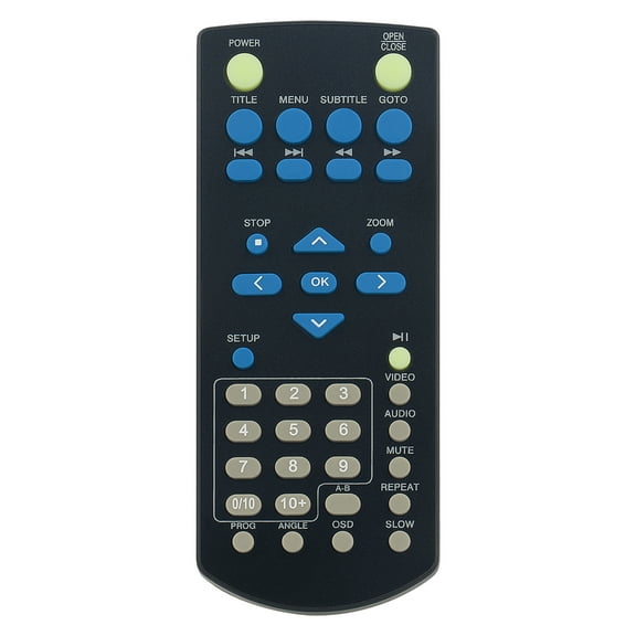 New Replace remote control fit for Capello DVD Player Cvd2216 Cvd2216blk