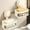 White, variant on Pegboard Shelf, Wall Mount Storage Shelf with Mounting Hardware, Durable Plastic Pegboard Organizer for Headphones Stationery Small Items, Space-Saving Wall Storage for Home Office Workstation