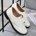 thumbnail image 5 of Akiihool Dress Shoes Boys Boys Girls Dress Shoes Kids School Uniform Formal Casual Oxfords for Toddler Little Kid (White,10-10.5 Years), 5 of 6