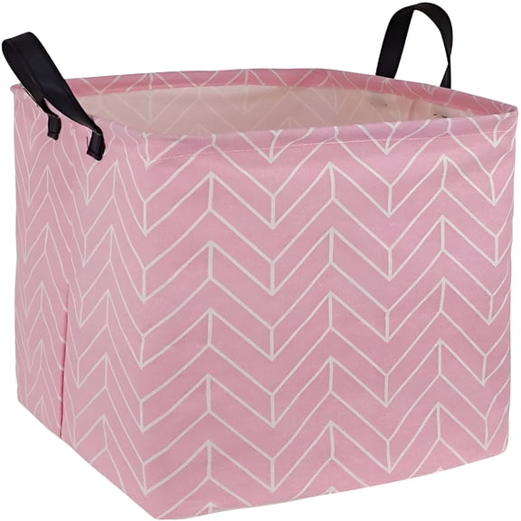 XIBUFE Laundry Hamper,Collapsible Laundry Basket Pink Hamper Clothing Hamper