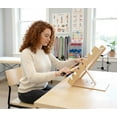 thumbnail image 4 of Rehabilitation Advantage Adjustable Shoulder Exercise Ladder for Physical Therapy, Made in USA, Birch Wood, 3 Adjustable Angles, Foldable, Includes 36 in. Dowel Rod, 4 of 10