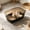Black, variant on Large High Sided Cat Litter Box with Scoop, Semi Enclosed Splash Proof Kitty Toilet Tray, Open Top Easy Clean Litter Pan with Anti Scatter Design for Medium Cats and Kittens