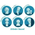 thumbnail image 3 of Smiski Glow In The Dark Bathroom Series Secret Mini Figure Set of 6 Collectibles Figurines Case Set of 12, 3 of 9
