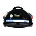 thumbnail image 5 of FORMRS 16" Laptop Sleeve Bag Carrying Case with Handle Travel Shoulder Briefcase, Red Teal Plaid, 5 of 8