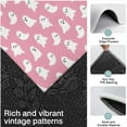 thumbnail image 3 of Tiny Ghost Halloween Pattern Kitchen Rugs Sets Of 3,Kitchen Runner Rugs Non Skid Washable,Decorative Kitchen Floor Mats for Kitchen,Sink,Laundry,17"x30"+ 17"x47" + 17"x59", 3 of 6