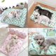 thumbnail image 4 of Ice Silk Cooling Mat for Dogs & Cats, Ice Silk Cooling Pad for Cats and Dogs, Washable Summer Pet Pad Blanket-Blue, 4 of 5