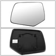 thumbnail image 4 of DNA Motoring Factory Style Mirror Glass Lens W/Back Plate for 2008-2012 Escape Mariner, Left, 4 of 4