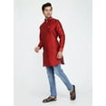 thumbnail image 4 of Mens Handmade Desginer Silk Blend Indian Bollywood Ethnic Wedding Wear Kurta, 4 of 6