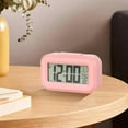 thumbnail image 3 of sruoe Alarm Clock, Clock Alarm Bedside, Clock Alarm Digital, Alarm Clocks for Bedrooms, Small Alarm Clock, Vibrating Alarm Clock, Projection Rectangular, Plastic, 3 of 6