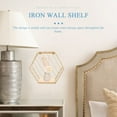 thumbnail image 5 of unbranded Estante Multiusos De Hierro Dorado Para Pared Ideal Para Cocina Y, 5 of 5