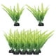 thumbnail image 1 of KAKOWELY 12 piezas de plantas artificiales decorativas resistentes al desgaste para acuario, decoración reemplazable., 1 of 5
