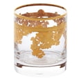 thumbnail image 3 of Lorren Home Trends Set of 4 Embellished 24K Gold Crystal Double Old Fashion-Made In Italy, 3 of 5