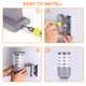 thumbnail image 5 of Naiovety Pantalla de plástico de aluminio impermeable Lámparas de pared LED Lámpara de pared IP65 Enchufe exterior E27 Iluminación y accesorios Numero 5 Naiovety HA025536-05, 5 of 6