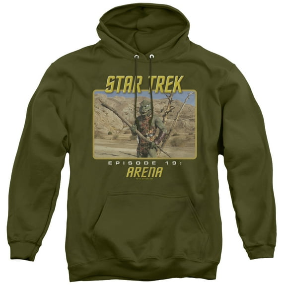 St Original Arena Adult Pullover Hoodie Sweatshirt Military Green