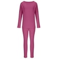 thumbnail image 6 of jtjvou Sweater Sets for Women 2 Piece Outfits - Ribbed Long Sleeve Pullover Tops Skinny Long Pants Cozy Knit Lounge Sets Purple L, 6 of 6