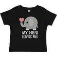 thumbnail image 3 of Inktastic My Nani Loves Me Grandchild Boys or Girls Baby T-Shirt, 3 of 5