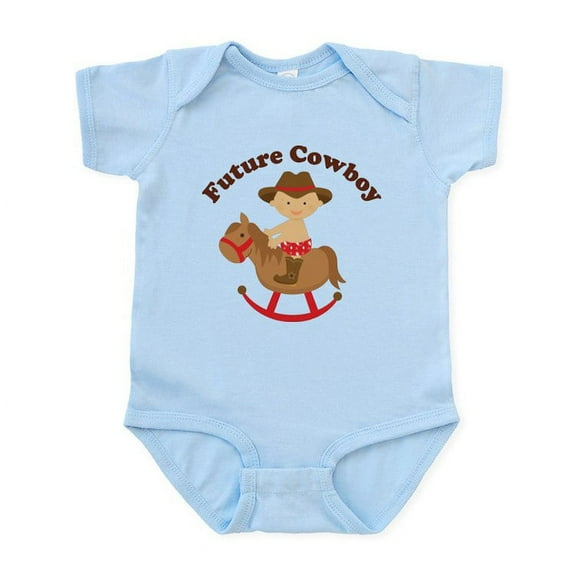 CafePress - Future Cowboy Infant Bodysuit - Baby Light Bodysuit, Size Newborn - 24 Months