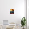 thumbnail image 5 of Stupell Industries Explore Maine Distant Ocean Lighthouse Beacon Travel Graphic Art White Framed Art Print Wall Art, Design by David Owens Illustration, 5 of 5