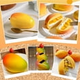 thumbnail image 2 of Surpdew Mango Shape Cake Mold For Baking - 4 Cavity Fruit Pudding Mango Silicone Molds For Baking Pastry, Ice Cream, Mousse Cake Decoration Mould Supplies, French Dessert Mold Blue, 2 of 9