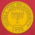 thumbnail image 3 of CafePress - Sigma Chi Grand Seal Color T Shirt - Men's Classic Graphic Cotton T-Shirt, 3 of 4