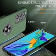 thumbnail image 2 of Galaxy A53 5G Case, Samsung Galaxy A53 5G Case with HD Screen Protector, [Military Grade] Shockproof Protection Case with 360° Magnetic Built-in Ring Kickstand Case for Samsung A53 5G, Green, 2 of 14