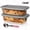2PCS Microwave Oven Glass Baking Dishes + 1PC Stainless Steel Spoon, variant on 1/2pcs Large-Capacity Glass Baking Dish with Lid, 60.87oz/1.9 Qt, with Handles, Stackable, Microwave & Oven Safe, for Baking Bread & Cakes, Airtight Storage Container, Rectangular Toast Pan