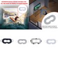 thumbnail image 2 of 100 Unids / set Gafas VR Protección facial Cubierta suave para los ojos Parche ocular desechable que absorbe el sudor, Negro, No tejido Inevent EL2385-01B, 2 of 7