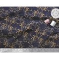 thumbnail image 3 of Soimoi Tissu en Coton Cambric Filigrane Damas Imprimé Tissu au Mètre 42 Pouces de Large, 3 of 3