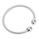 thumbnail image 5 of Pulsera magnética curativa para mujer, adelgazante, alivio de la fatiga, reducción del dolor, pulsera magnética con grabado de sarga plateada, 5 of 10