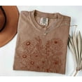 thumbnail image 2 of Comfort Colors Vintage Pressed Flower T-Shirt – Boho Cottagecore Botanical Wildflower Tee, Gardener Gift Floral Shirt, 2 of 8