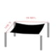 thumbnail image 3 of Toldo Parasol, Toldo Exterior para Piscina - 95% de Protección Solar, Pantalla Rectangular para Bloquear El Sol En Patios, Jardines E Instalaciones Exteriores., 3 of 7