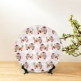 thumbnail image 6 of Sikiie Dachshund Dog Puppy Bone China Decorative Plate Personality Ceramic Dinner Plate Crafts Decorative Ceramic Decorative Plate -6in, 6 of 6
