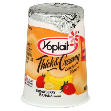 General Mills Yoplait Thick & Creamy Yogurt, 6 oz