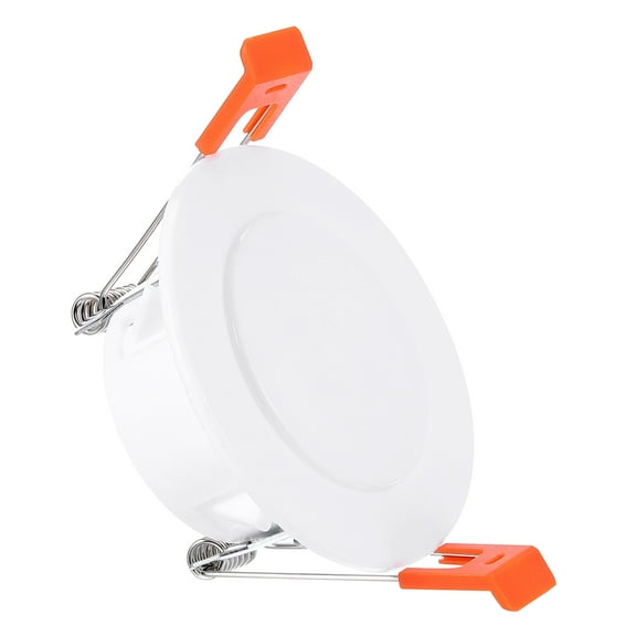 Uxcell 2" Spring Ceiling Cover Plate Suitable for 2.4-2.7inch Round Hole, White