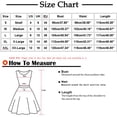 thumbnail image 3 of FRSASU Plus Size Dress Clearance Women'S Bohemian V-Neck Loose Half Sleeve Gauze Print Pocket Mid Calf Dress, 3 of 8