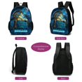 thumbnail image 5 of Kids Boys Girls 3D Godzilla vs Kong Printing Backpack School Bag Travel Shoulder Rucksack Gift, 5 of 5