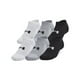 thumbnail image 1 of Calcetines Under Armour Training Cotton No Show, paquete de 6 unidades, acero/blanco/negro, 1 of 4