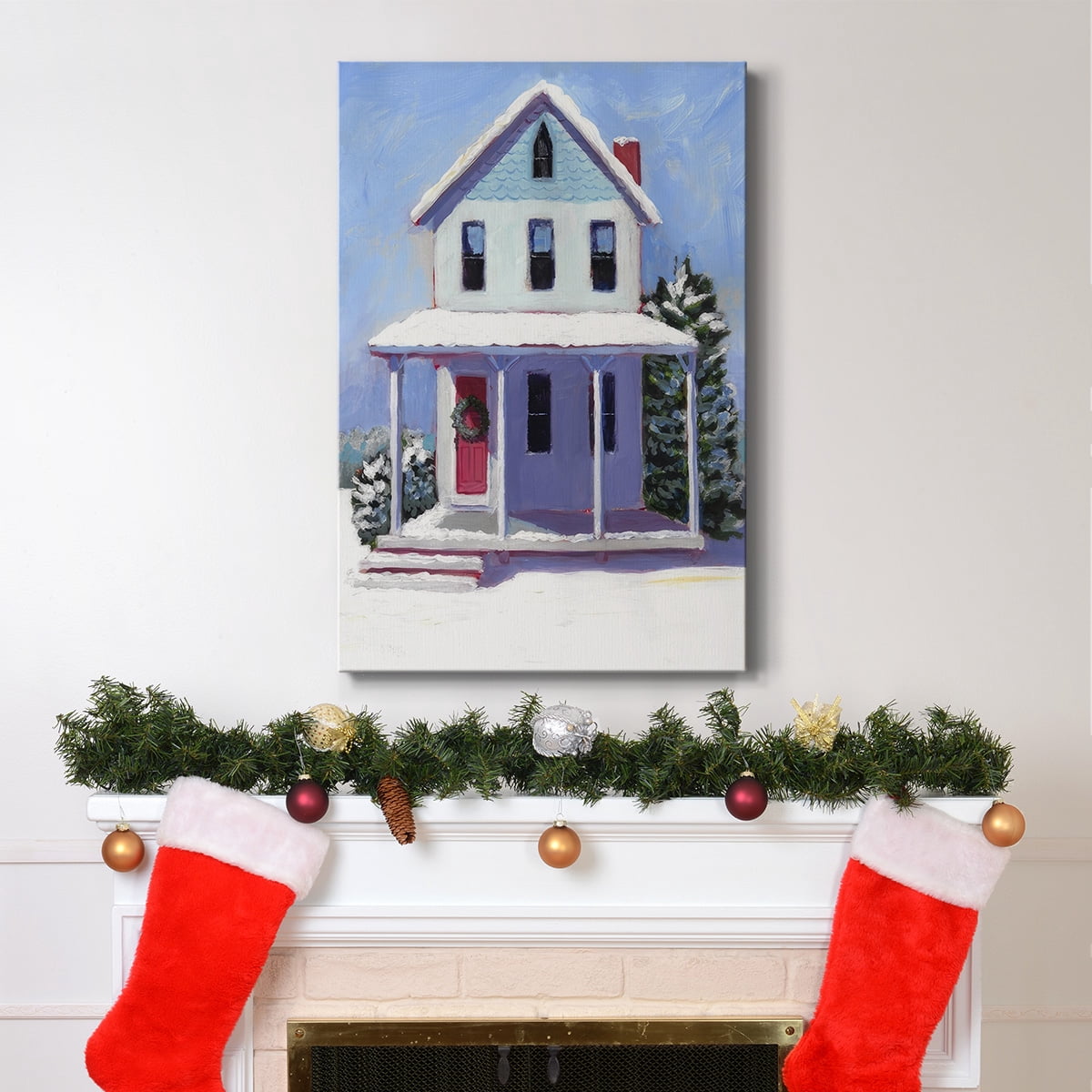 Victorian Home I- Gallery Wrapped Canvas
