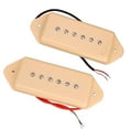 thumbnail image 4 of Milaget Soapbar P90 Guitar Pickup Neck&Bridge for LP Guitar Replacement Cream, 4 of 8