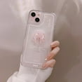 thumbnail image 4 of Japan Korean 3D Laser Crystal Bow Clear Acrylic Hard Phone Case For IPhone 12 7 8 Plus 11 14 15 Pro Max XS Max Protective Cover ZR, 4 of 6