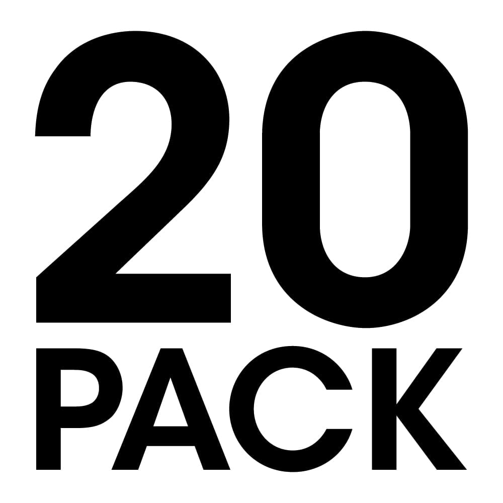 Cmple - 20 Pack Cat6 Ethernet Cable 10 ft Cat 6 Network Cables with RJ45 Connectors 10Gbps Computer LAN Patch Cord Router 550Mhz Cat 6 Wire - White