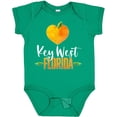 thumbnail image 3 of Inktastic Key West Florida Orange in Heart Boys or Girls Baby Bodysuit, 3 of 5